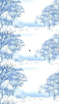 舞蹈雪宝宝背景图